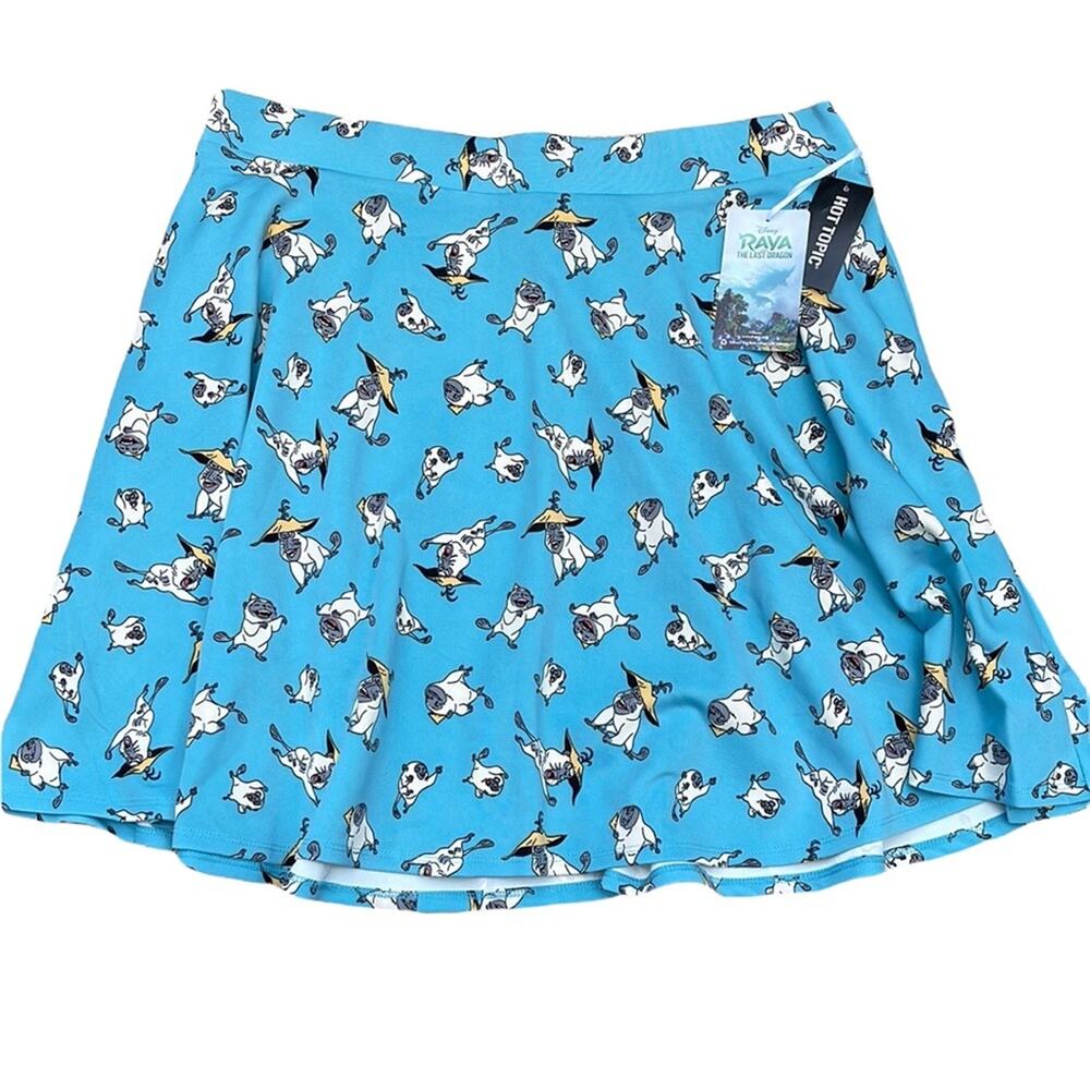Disney Raya And The Last Dragon Ongis Skater Skirt Juniors Plus 1X NEW